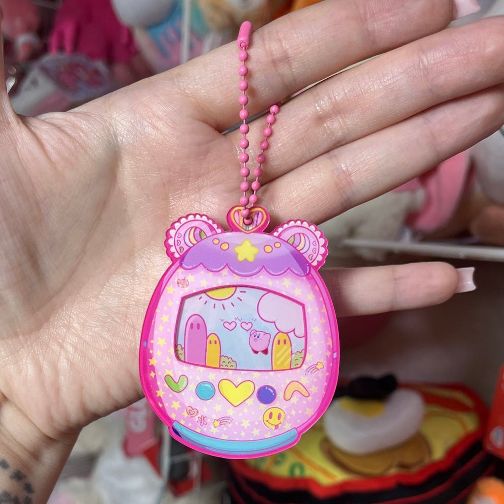 Magic Kirby Dreamland Tamagotchi Kawaii 3D Acrylic Keychain - [FLASH SALE!]