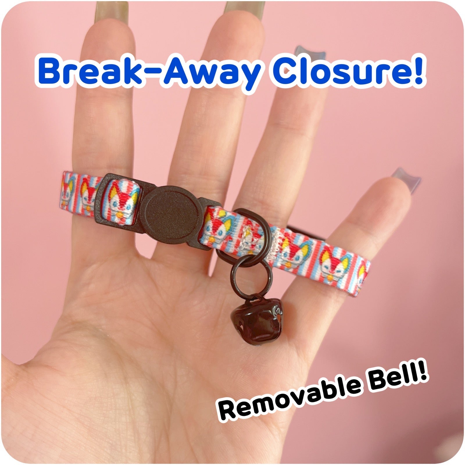 Pixel Noopy BonBon Break Away Pet Collar- SALE!