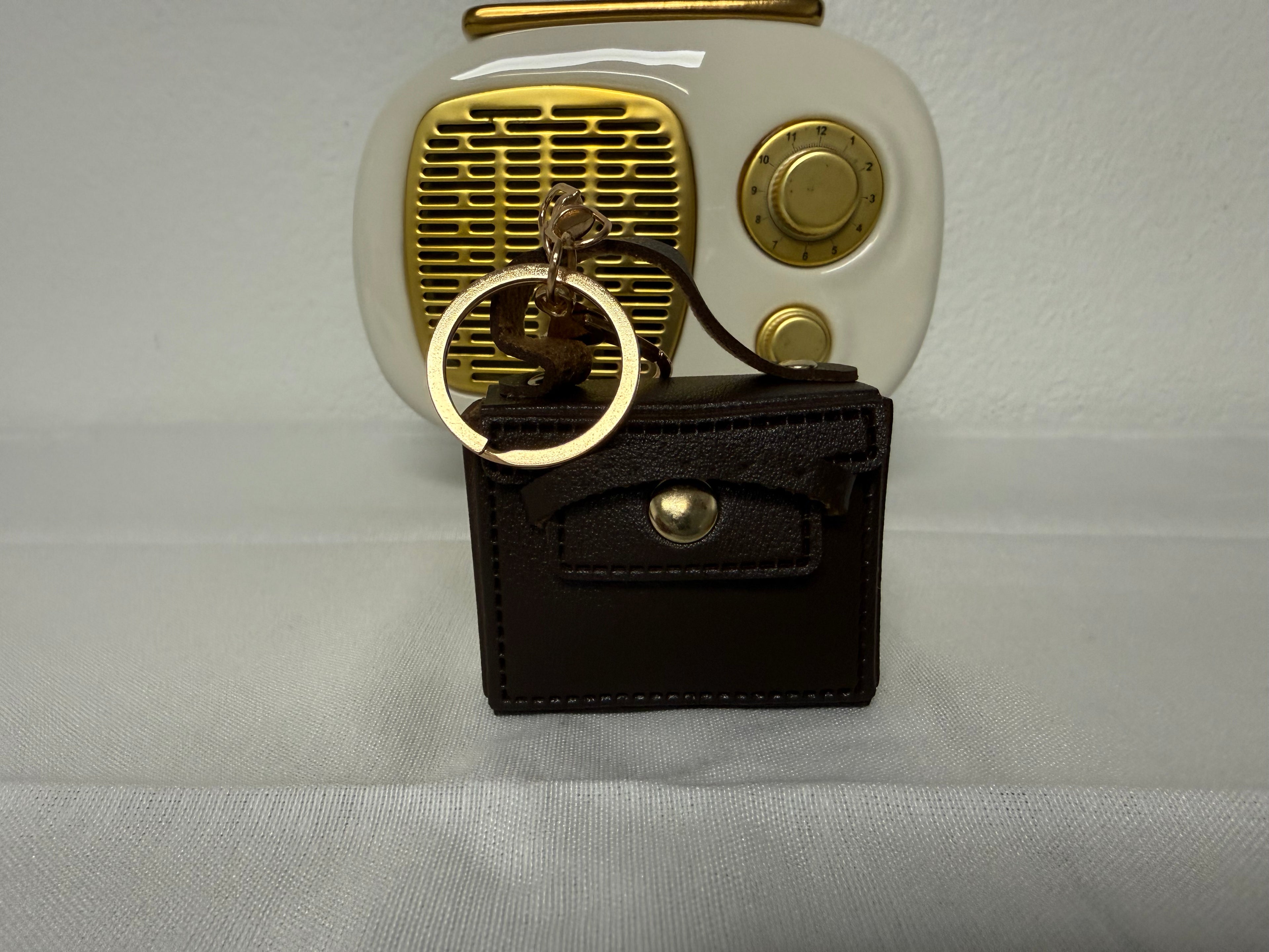 👜 Tiny Luxury: Micro Satchel Purse Keychain / Bag Charm