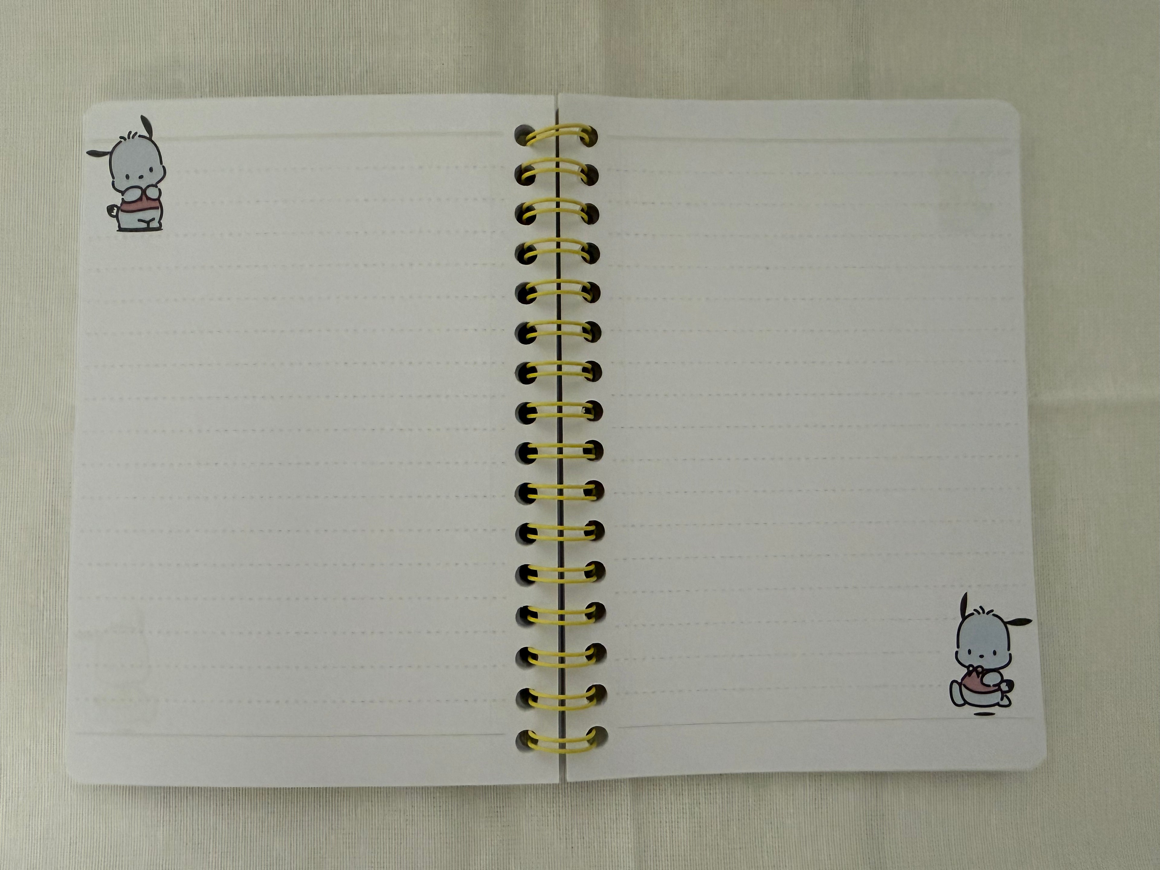 Kawaii Sanrio Character Pastel Spiral Journals – Cute Anime Aesthetic Notebook