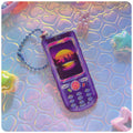 Nakia Skyline Vaporwave 3D Acrylic Keychain - [LIQUIDATION SALE!]