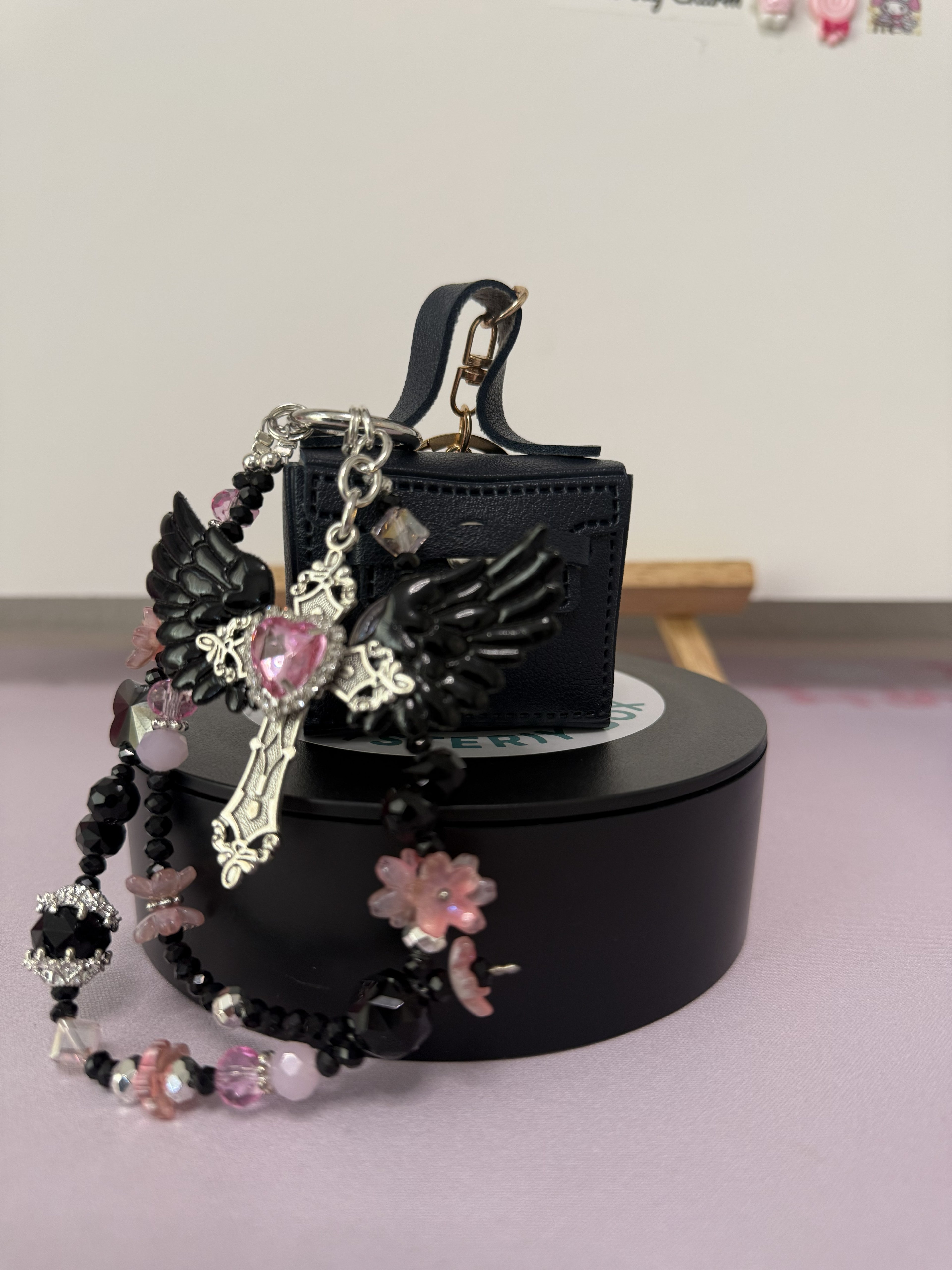 👜 Tiny Luxury: Micro Satchel Purse Keychain / Bag Charm