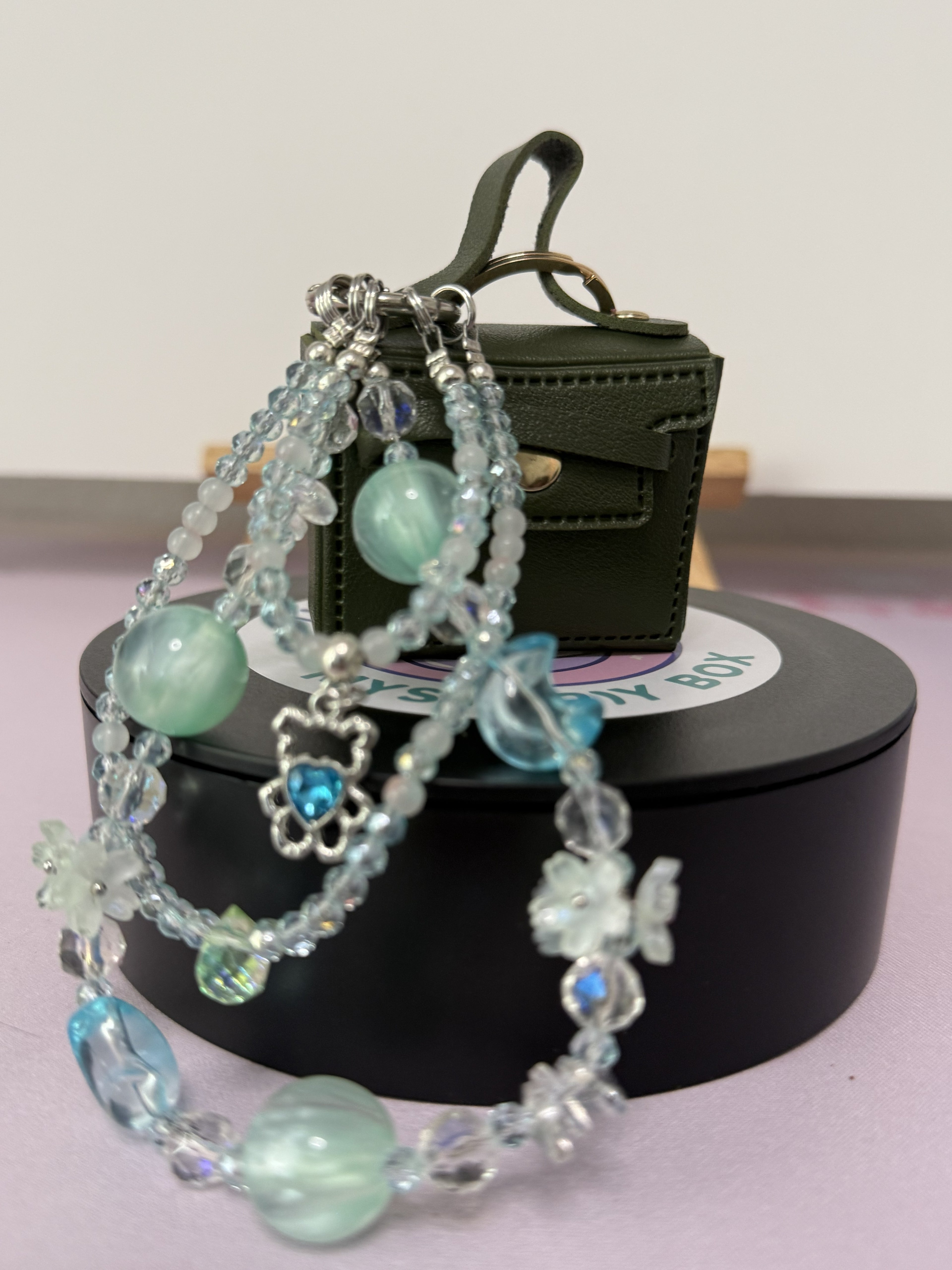👜 Tiny Luxury: Micro Satchel Purse Keychain / Bag Charm