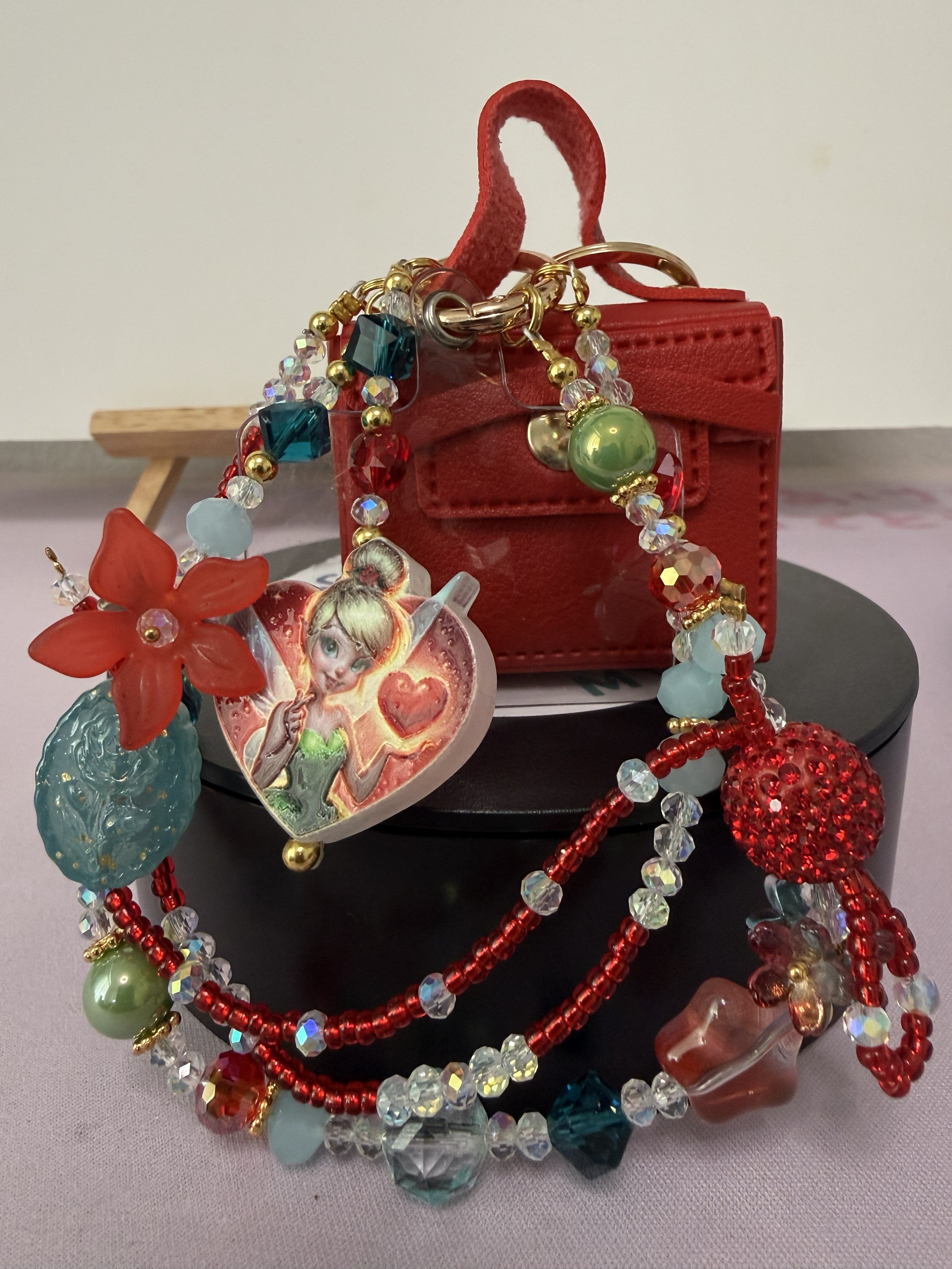 👜 Tiny Luxury: Micro Satchel Purse Keychain / Bag Charm