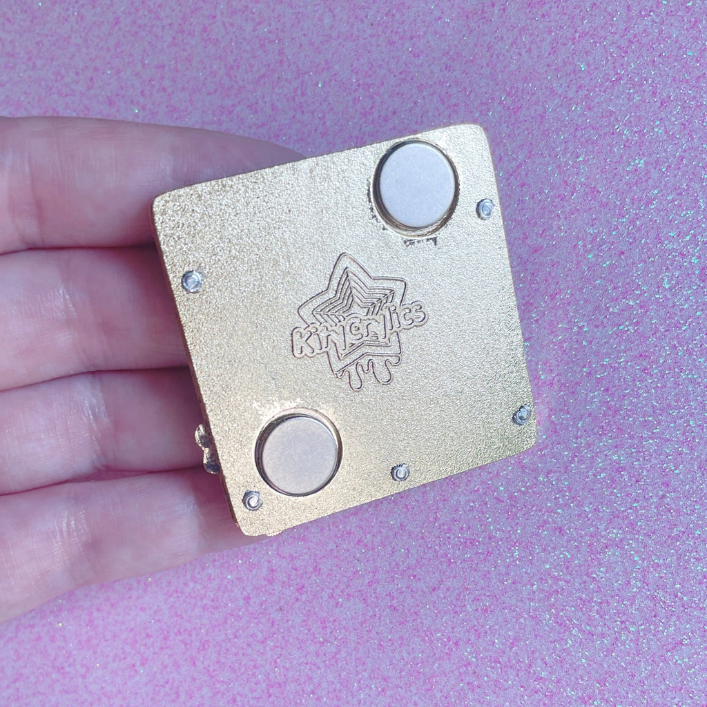Mini Enamel Photo Frame Pin or Magnet [LIQUIDATION SALE]